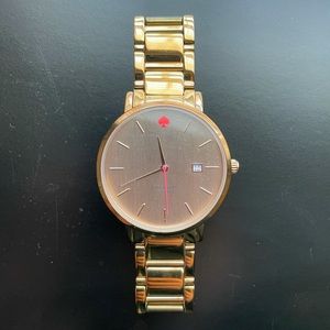 Rose Gold Kate Spade Gramercy Grand Bracelet Watch